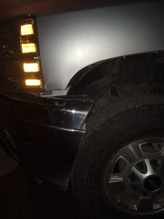 Illustration for article titled Poor truck got hit by a deer